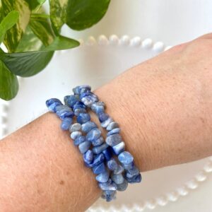 Pulseira Quartzo Azul