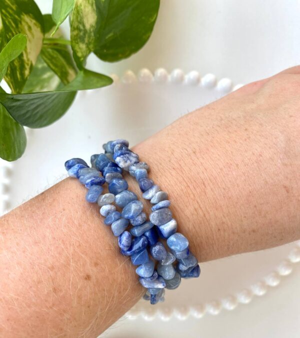 Pulseira Quartzo Azul