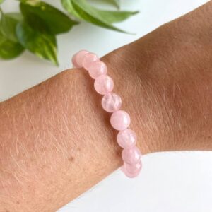 Pulseira Quartzo Rosa