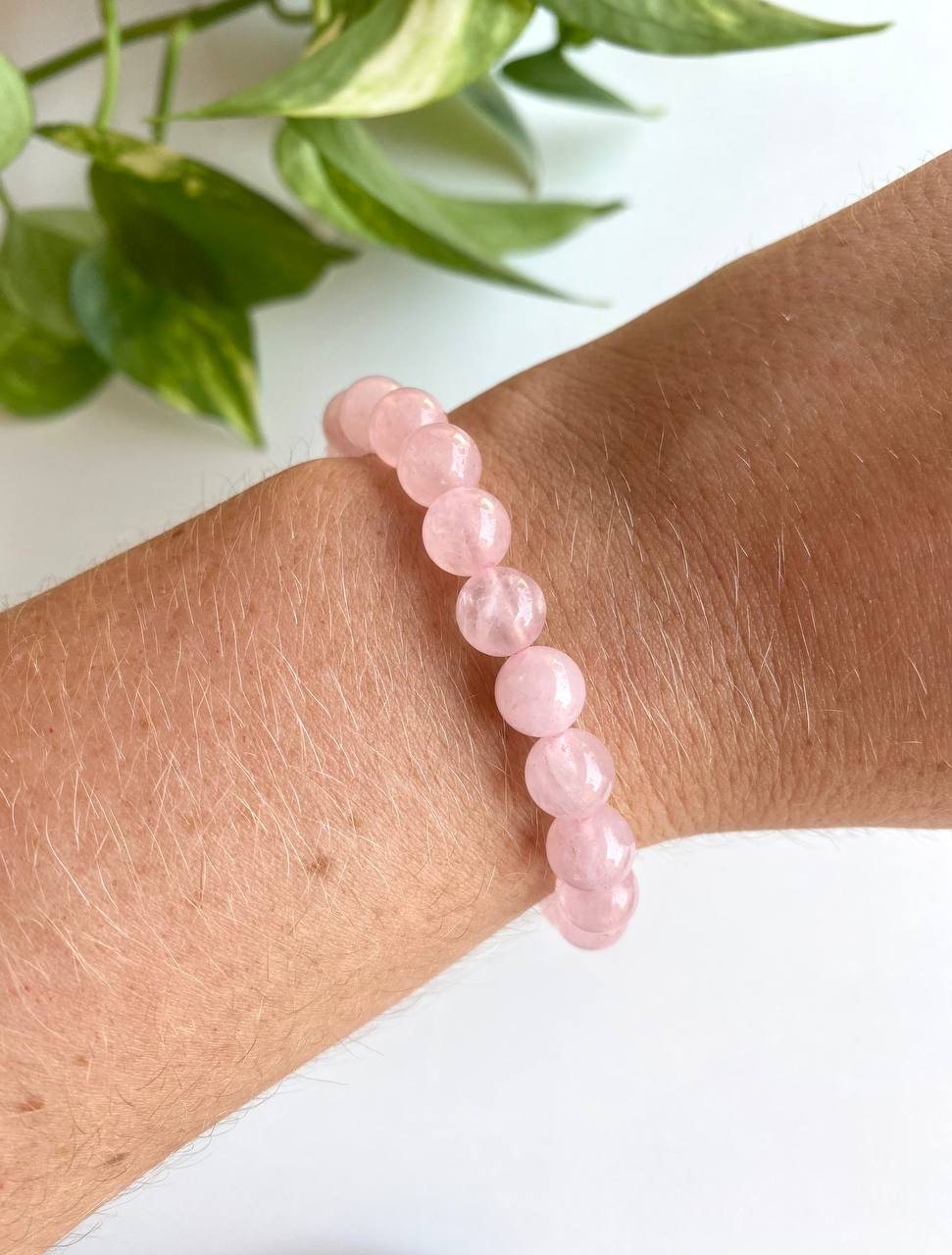 Pulseira Quartzo Rosa